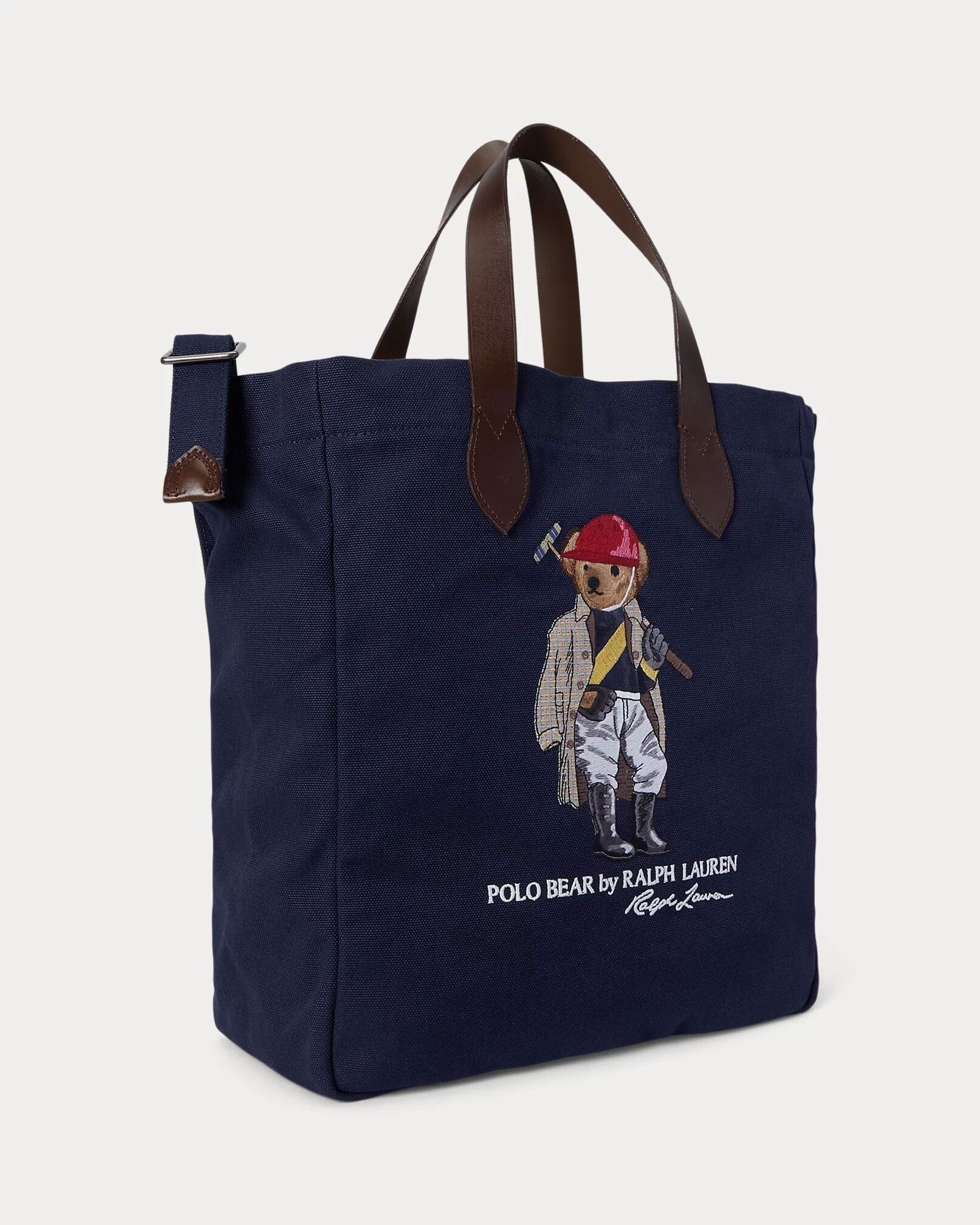 Ralph Lauren Polo Bear Canvas-Einkaufstasche